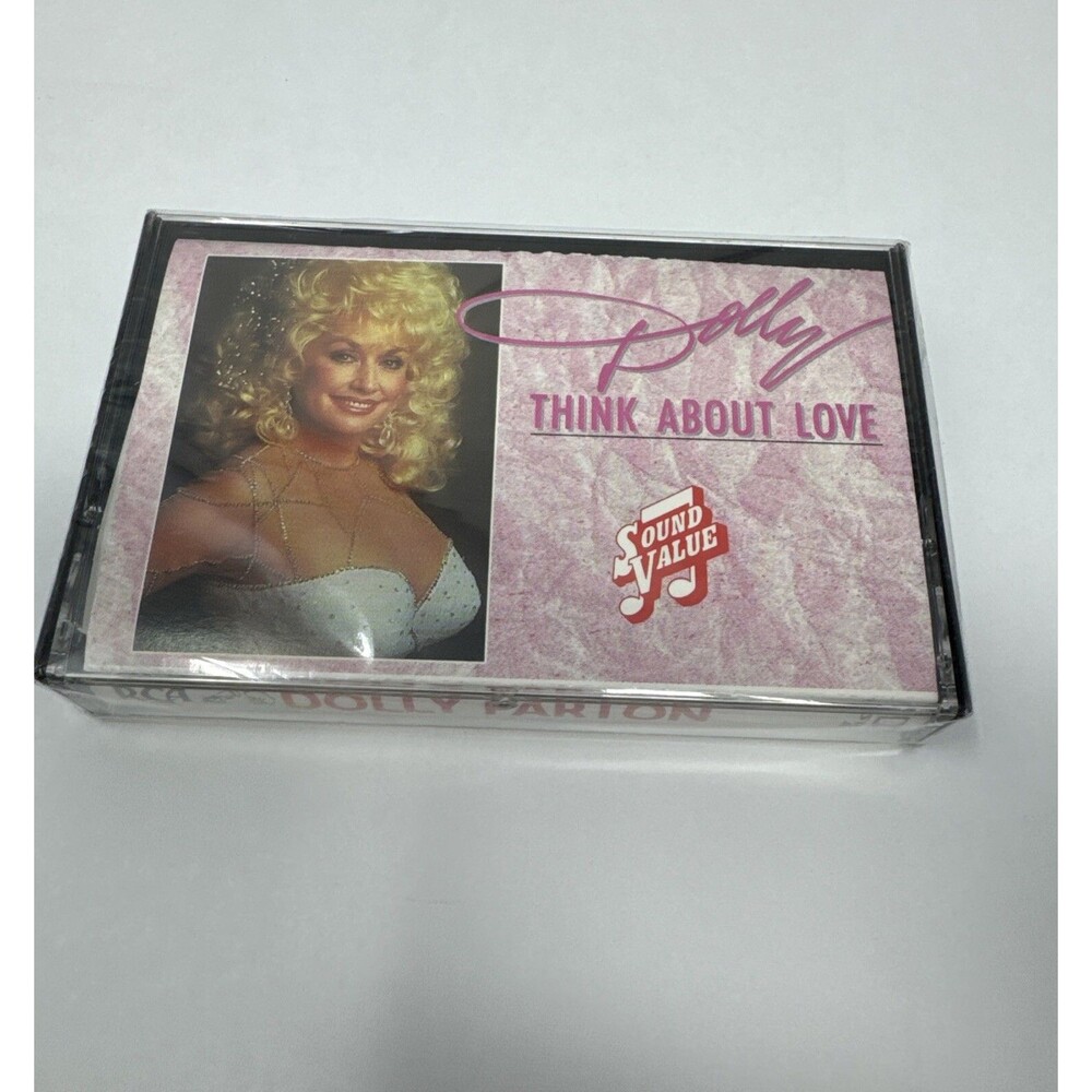 DOLLY PARTON THINK ABOUT LOVE NEW Sealed Country Cassette Tape RCA BMG Camelot